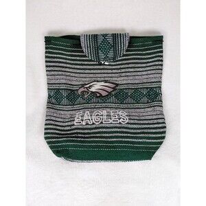 Philadelphia Eagles Woven Baja Backpack – Mexican Jerga Style – Midnight Green/W